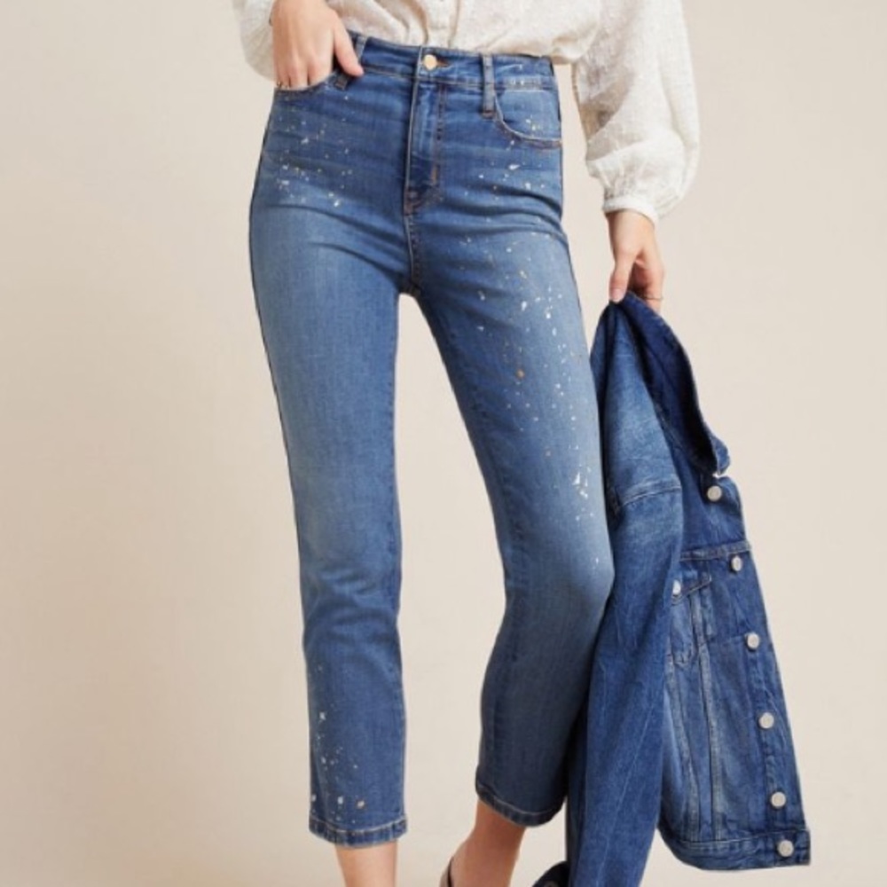 Sanctuary High Rise Cropped Skinny Jeans